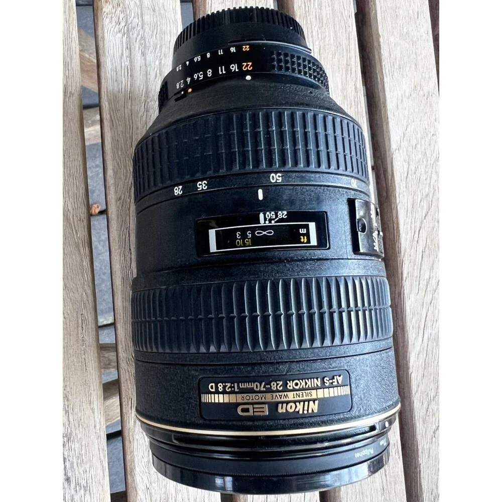 Nikon AF-S NIKKOR 28-70mm f/2.8D ED Lens, Excellent Glass, Autofocus Not Working